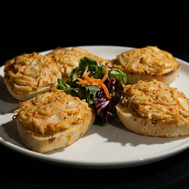 Crab Bruschetta.