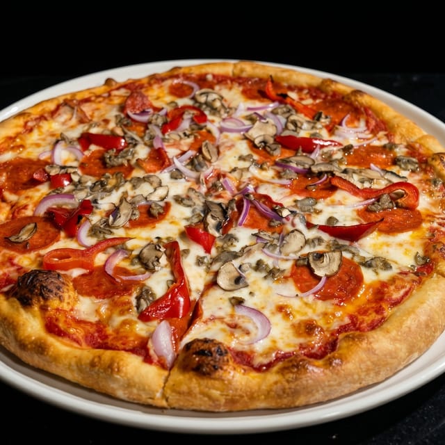12" GF Crust Luna Pizza.