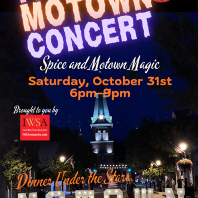 Dinner under the Stars-Motown Concert Saturday October 31
