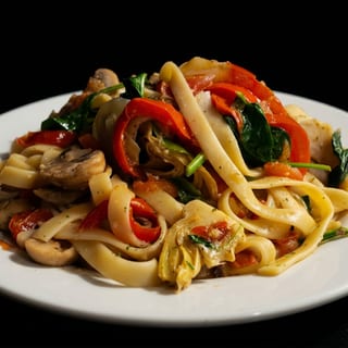 Fettuccine Con Vegetali