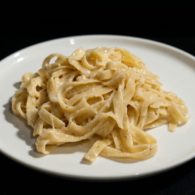 Fettuccini Alfredo.