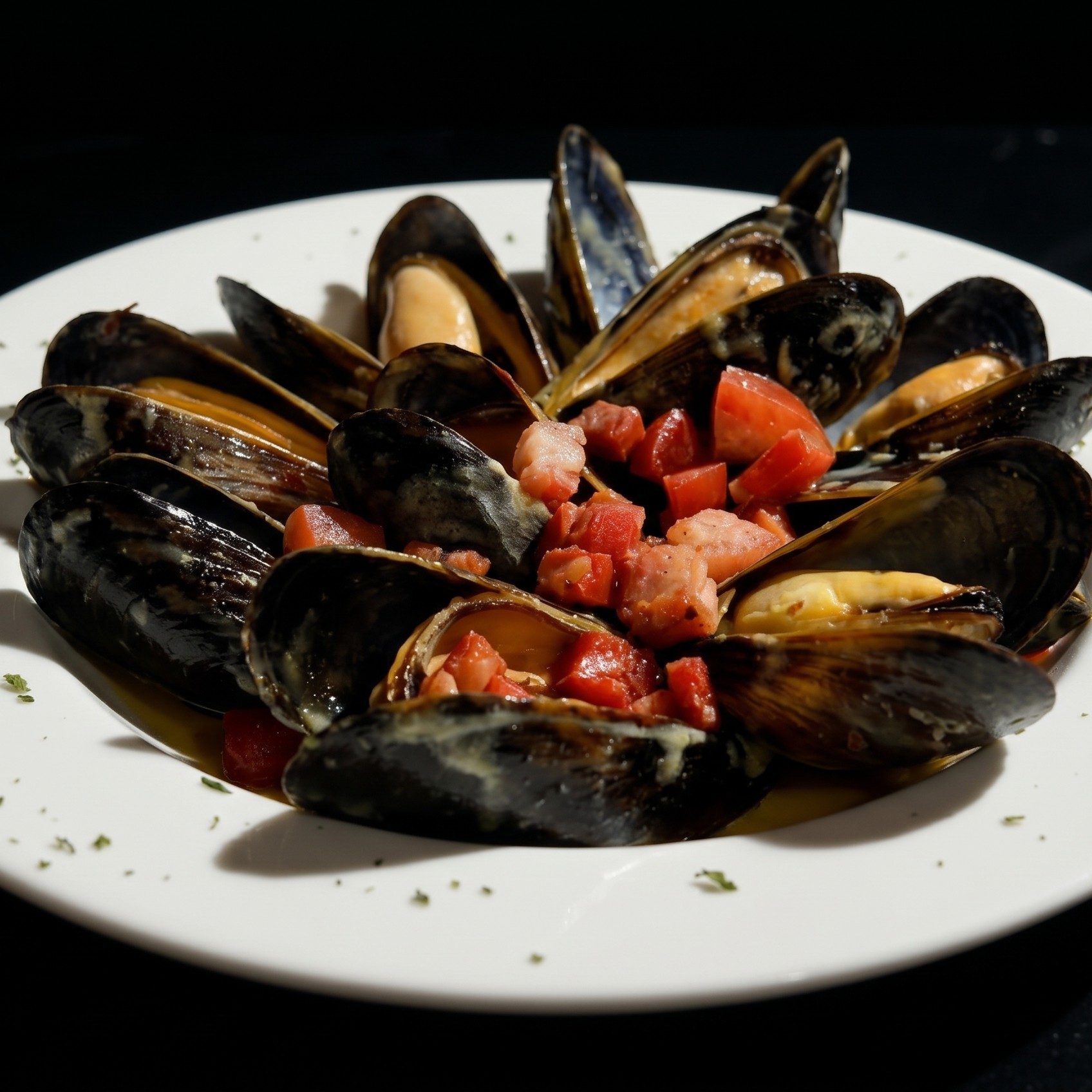 Mussels Saffron.