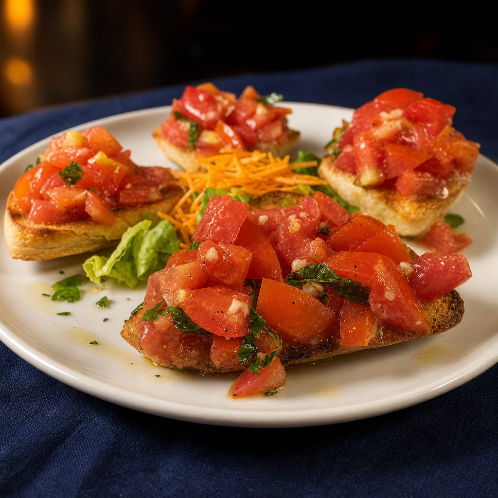 Bruschetta.