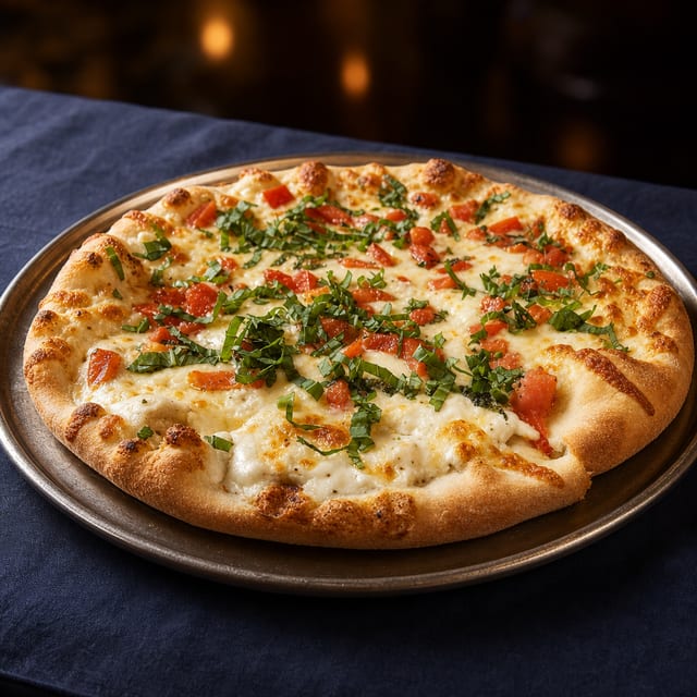 14" Caprese Pizza.