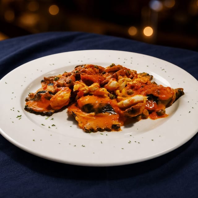 Ravioli Con Astice.
