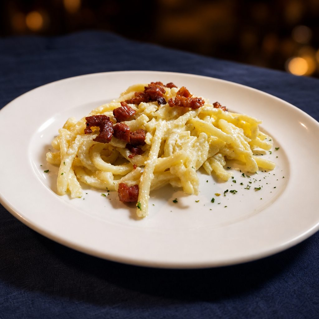 Spaghetti Alla Carbonara.