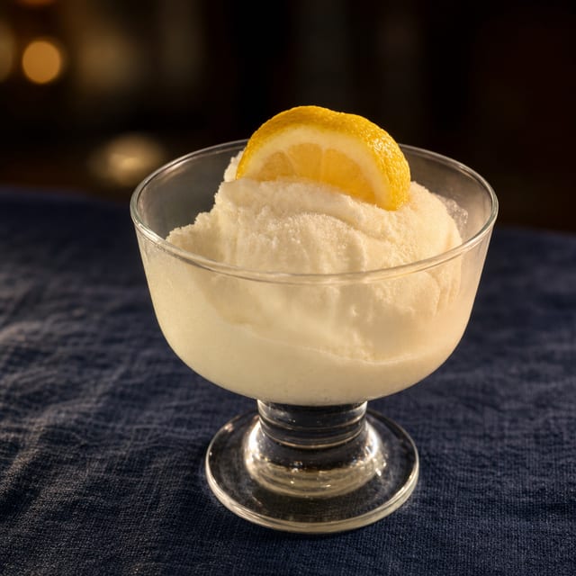 Limoncello Sorbet.