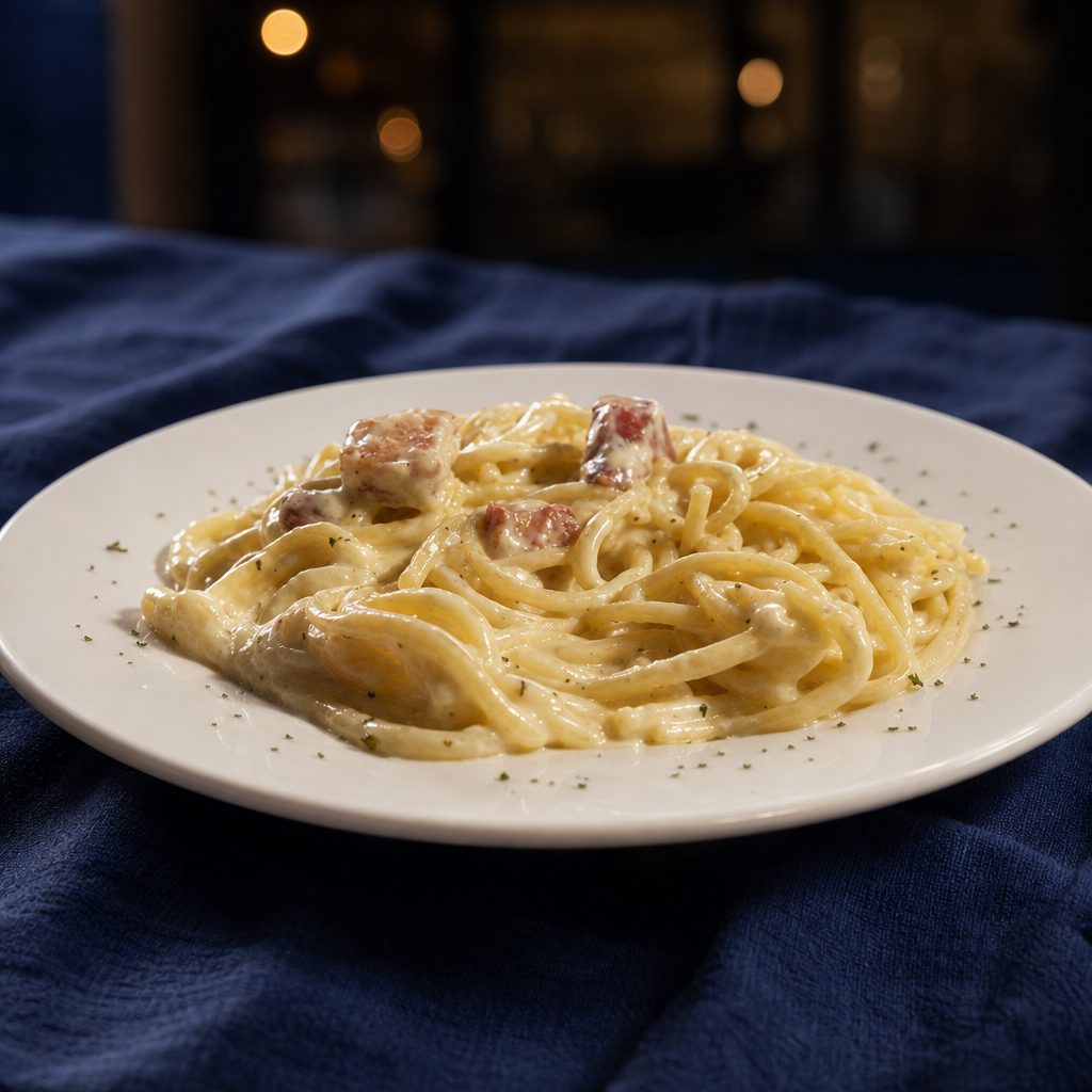 Spaghetti Alla Carbonara.
