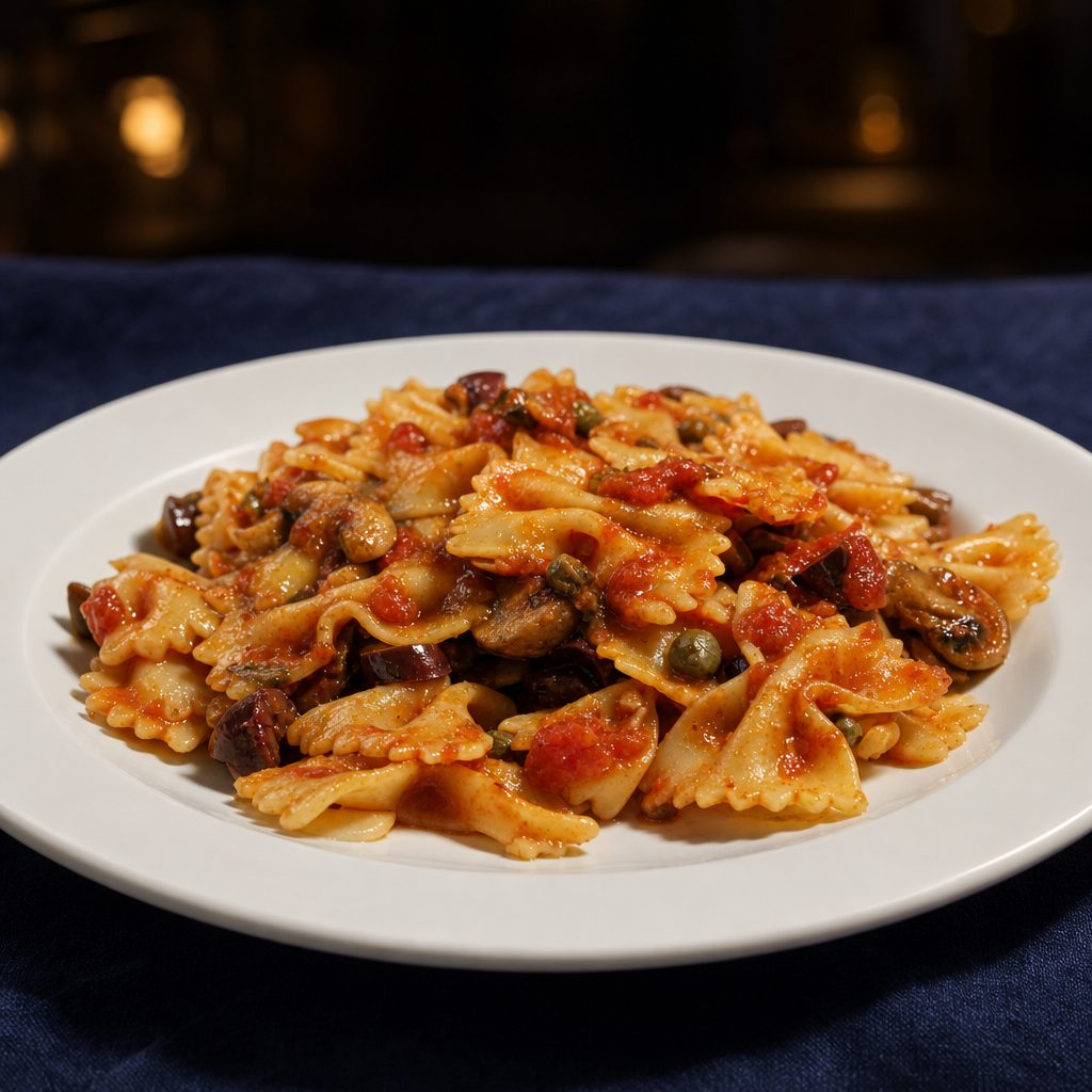 Farfalle Alla Boscaiola.