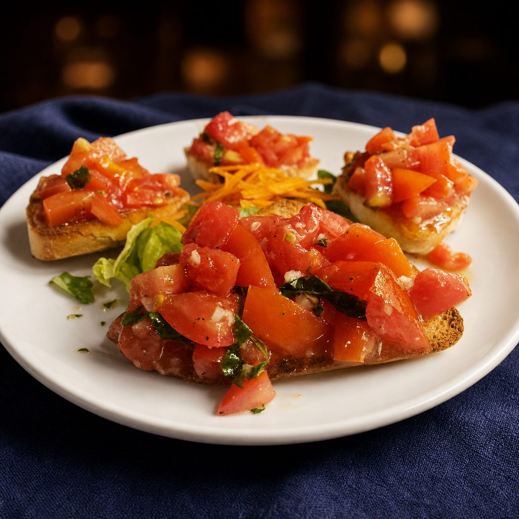 Bruschetta.