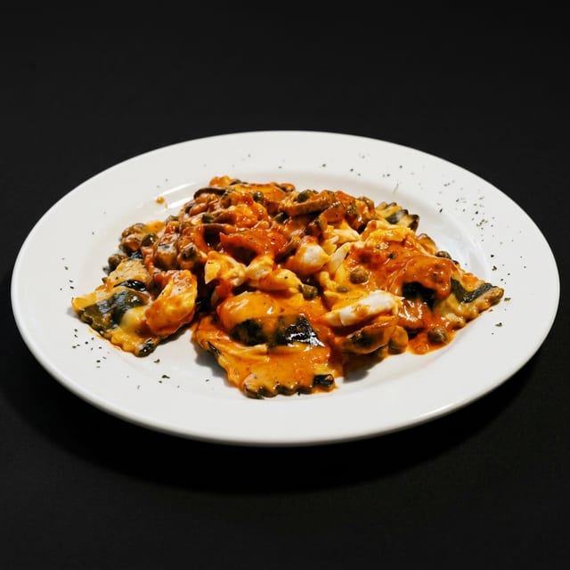 Ravioli Con Astice.