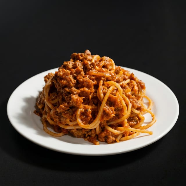 Spaghetti Al Ragu.