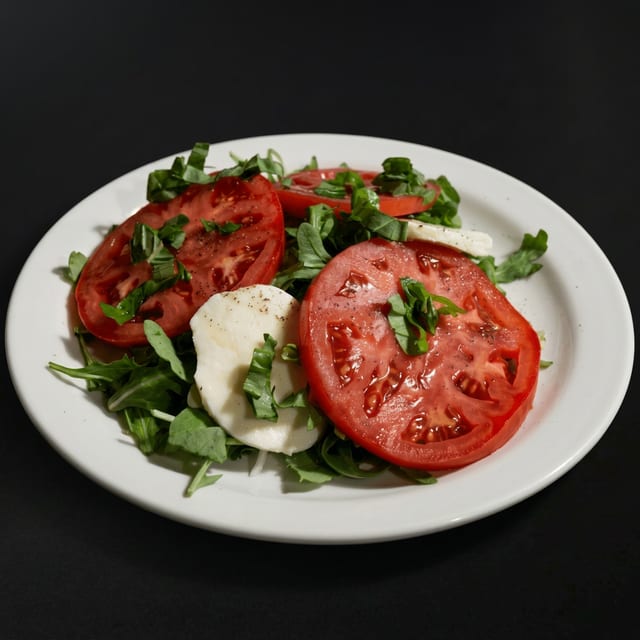 Mozzarella Caprese.