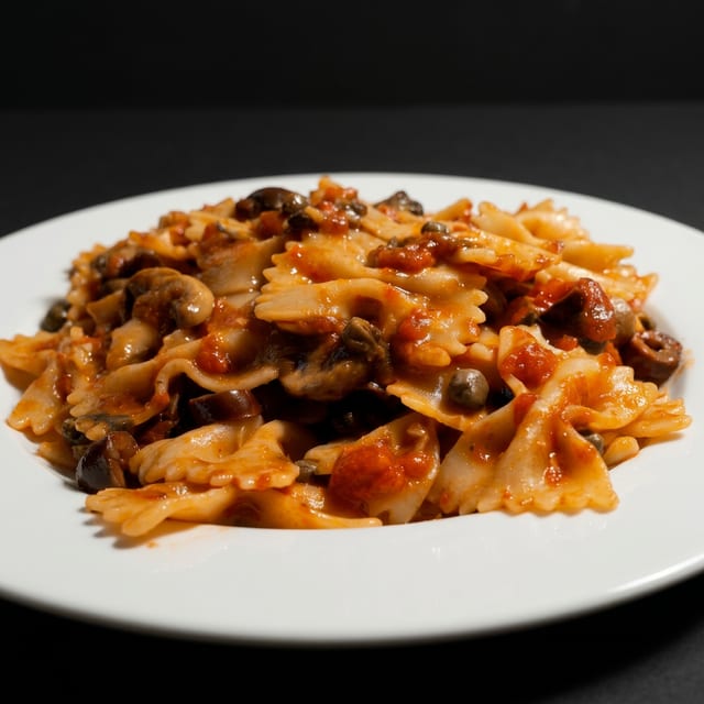 Farfalle Alla Boscaiola.