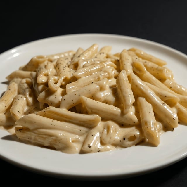 Penne Al Quattro Formaggi.