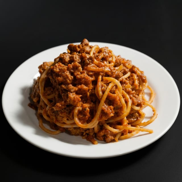 Spaghetti Al Ragu.