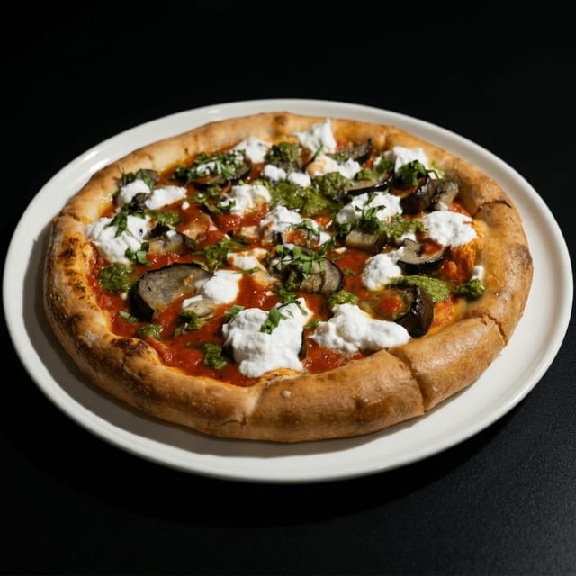 12" GF Crust Melenzane.