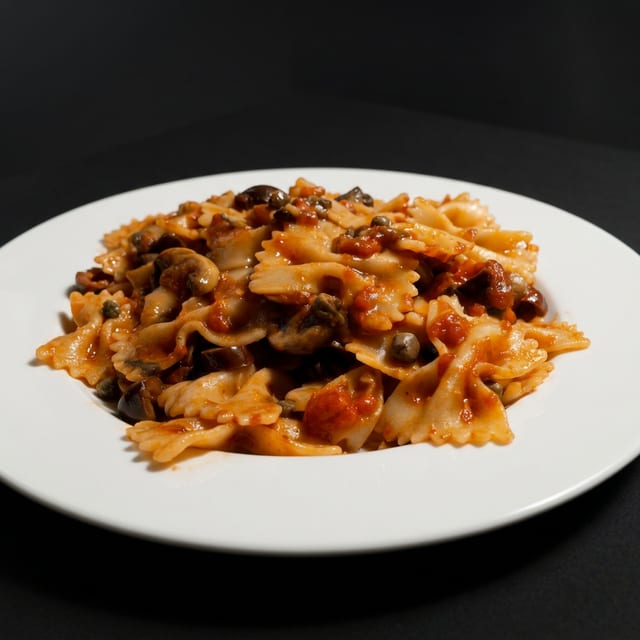 Farfalle Alla Boscaiola.