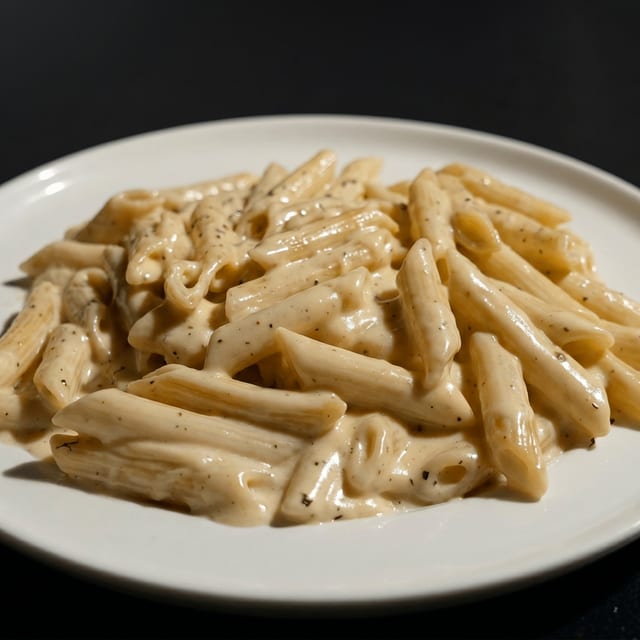 Penne Al Quattro Formaggi.