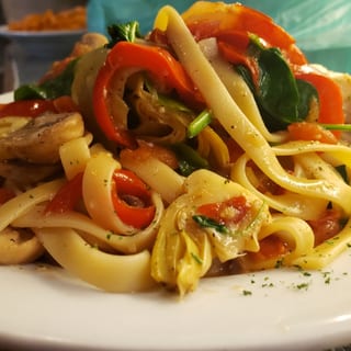 Fettuccine Con Vegetali
